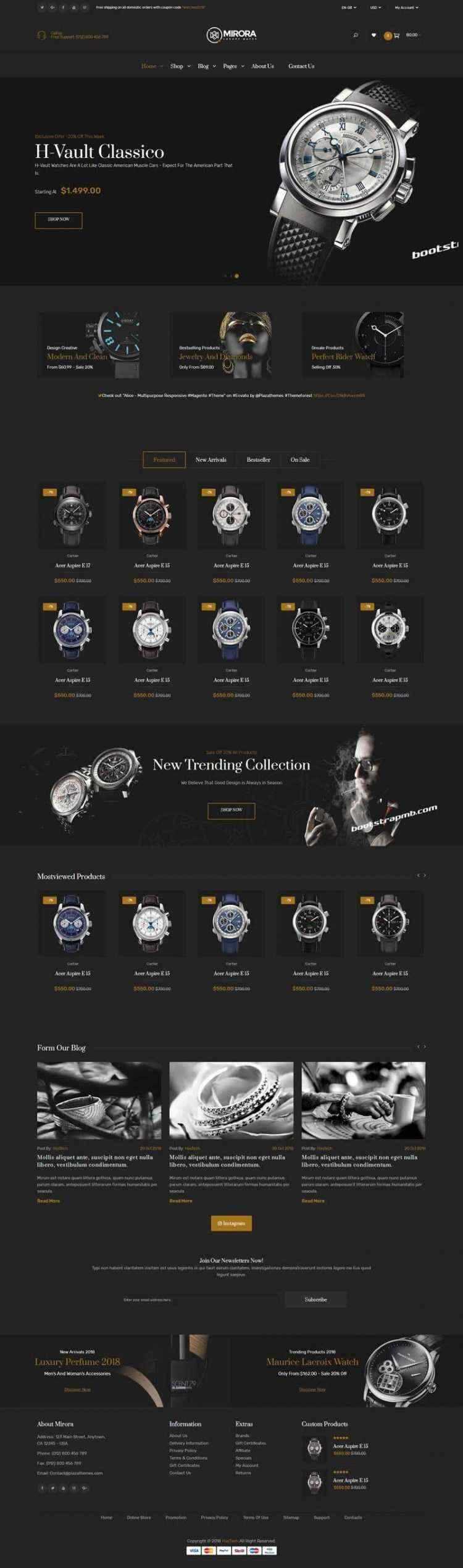 Bootstrap黑色响应式奢侈品手表商城网站AI匠码集 Web前端、Java、Python等全栈源码资源下载站-小K网-QQ活动_资源分享-源码基地-项目分享-安卓绿色软件基地AI匠码集 Web前端、Java、Python等全栈源码资源下载站-小K网-QQ活动_资源分享-源码基地-项目分享-安卓绿色软件基地