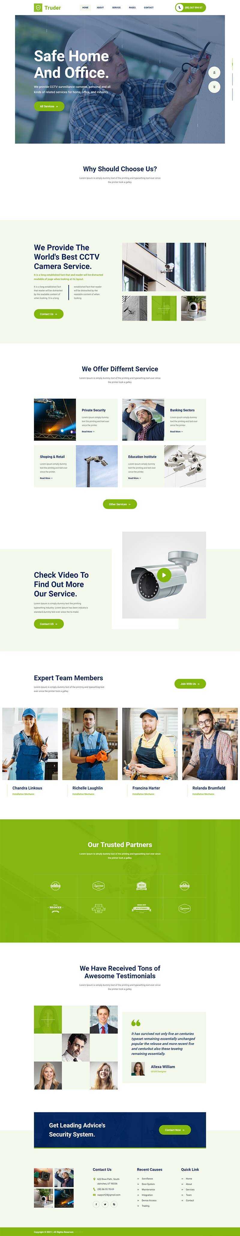 绿色风格视频监控安装安防公司网页模板AI匠码集 Web前端、Java、Python等全栈源码资源下载站-小K网-QQ活动_资源分享-源码基地-项目分享-安卓绿色软件基地AI匠码集 Web前端、Java、Python等全栈源码资源下载站-小K网-QQ活动_资源分享-源码基地-项目分享-安卓绿色软件基地