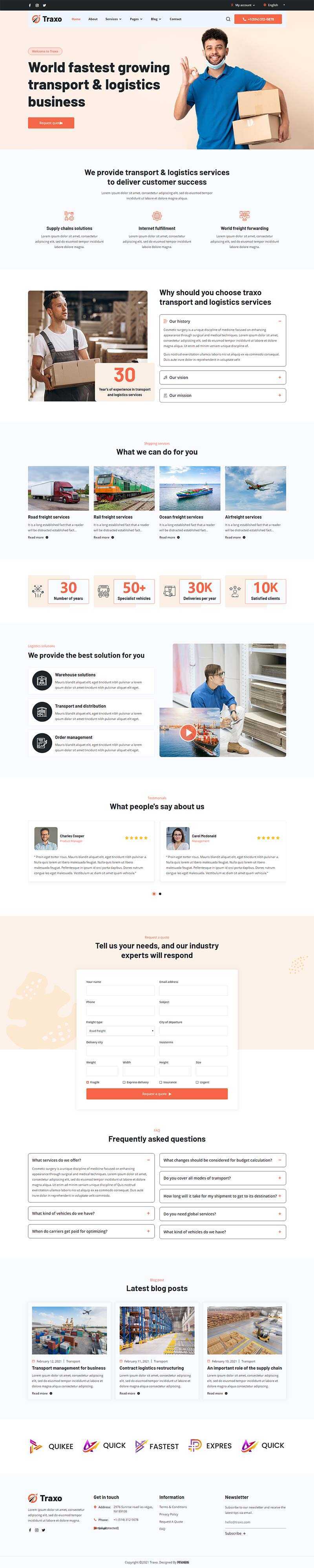 响应式多用途的物流快递公司HTML模板AI匠码集 Web前端、Java、Python等全栈源码资源下载站-小K网-QQ活动_资源分享-源码基地-项目分享-安卓绿色软件基地AI匠码集 Web前端、Java、Python等全栈源码资源下载站-小K网-QQ活动_资源分享-源码基地-项目分享-安卓绿色软件基地