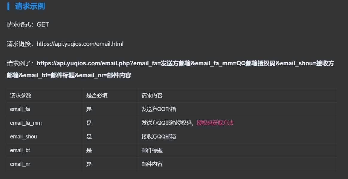QQ邮箱发送验证码API+HTML源码