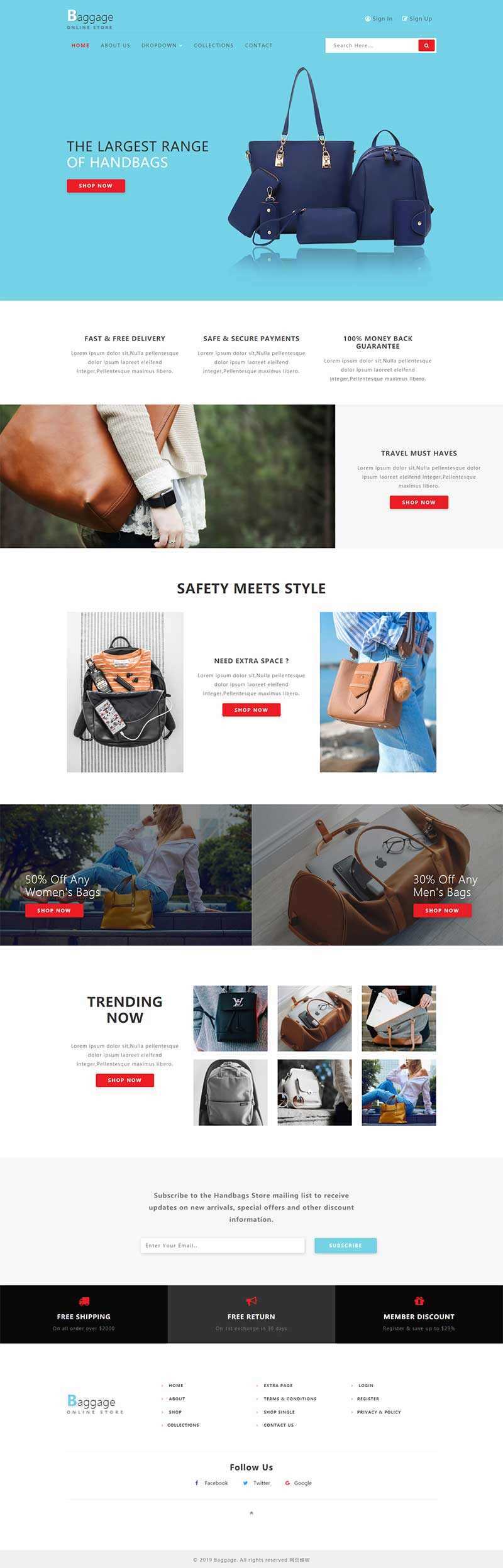 Bootstrap响应式箱包电子商务网站html模板AI匠码集 Web前端、Java、Python等全栈源码资源下载站-小K网-QQ活动_资源分享-源码基地-项目分享-安卓绿色软件基地AI匠码集 Web前端、Java、Python等全栈源码资源下载站-小K网-QQ活动_资源分享-源码基地-项目分享-安卓绿色软件基地