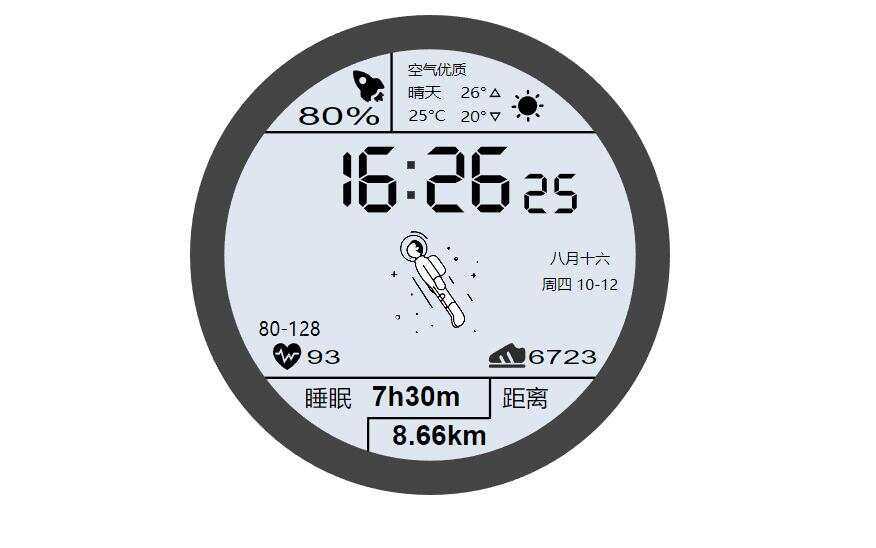 华为太空人表盘GT2HTML源码AI匠码集 Web前端、Java、Python等全栈源码资源下载站-小K网-QQ活动_资源分享-源码基地-项目分享-安卓绿色软件基地AI匠码集 Web前端、Java、Python等全栈源码资源下载站-小K网-QQ活动_资源分享-源码基地-项目分享-安卓绿色软件基地