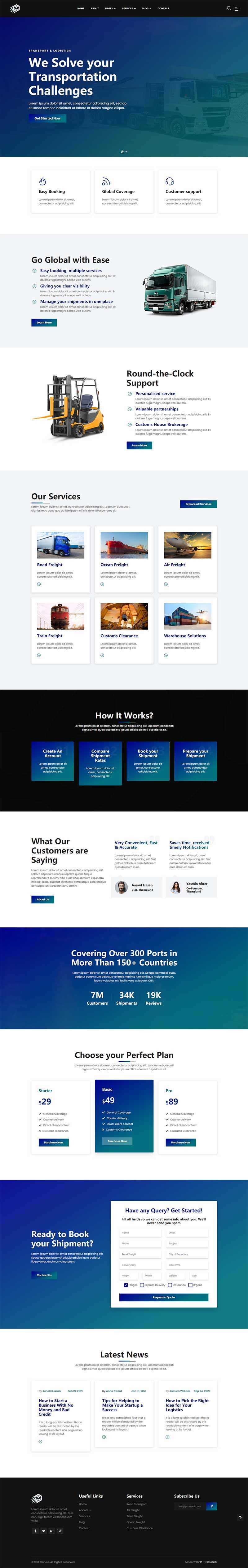大气响应式的物流行业公司官网HTML模板AI匠码集 Web前端、Java、Python等全栈源码资源下载站-小K网-QQ活动_资源分享-源码基地-项目分享-安卓绿色软件基地AI匠码集 Web前端、Java、Python等全栈源码资源下载站-小K网-QQ活动_资源分享-源码基地-项目分享-安卓绿色软件基地