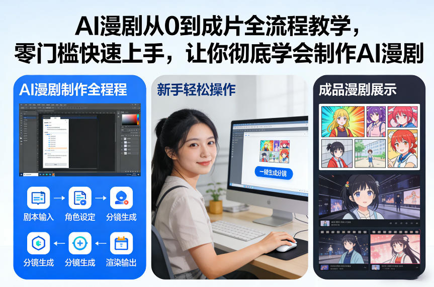 AI漫剧从0到成片全流程教学，零门槛快速上手，让你彻底学会制作AI漫剧【保姆级教程】AI匠码集 Web前端、Java、Python等全栈源码资源下载站-小K网-QQ活动_资源分享-源码基地-项目分享-安卓绿色软件基地AI匠码集 Web前端、Java、Python等全栈源码资源下载站-小K网-QQ活动_资源分享-源码基地-项目分享-安卓绿色软件基地