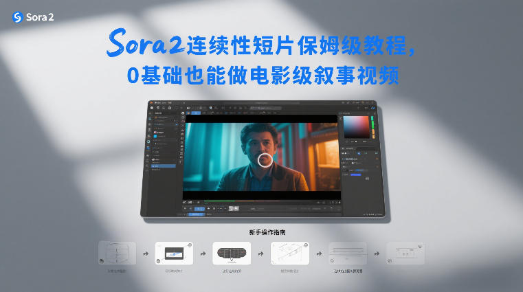 Sora2连续性短片保姆级教程，0基础也能做电影级叙事视频AI匠码集 Web前端、Java、Python等全栈源码资源下载站-小K网-QQ活动_资源分享-源码基地-项目分享-安卓绿色软件基地AI匠码集 Web前端、Java、Python等全栈源码资源下载站-小K网-QQ活动_资源分享-源码基地-项目分享-安卓绿色软件基地